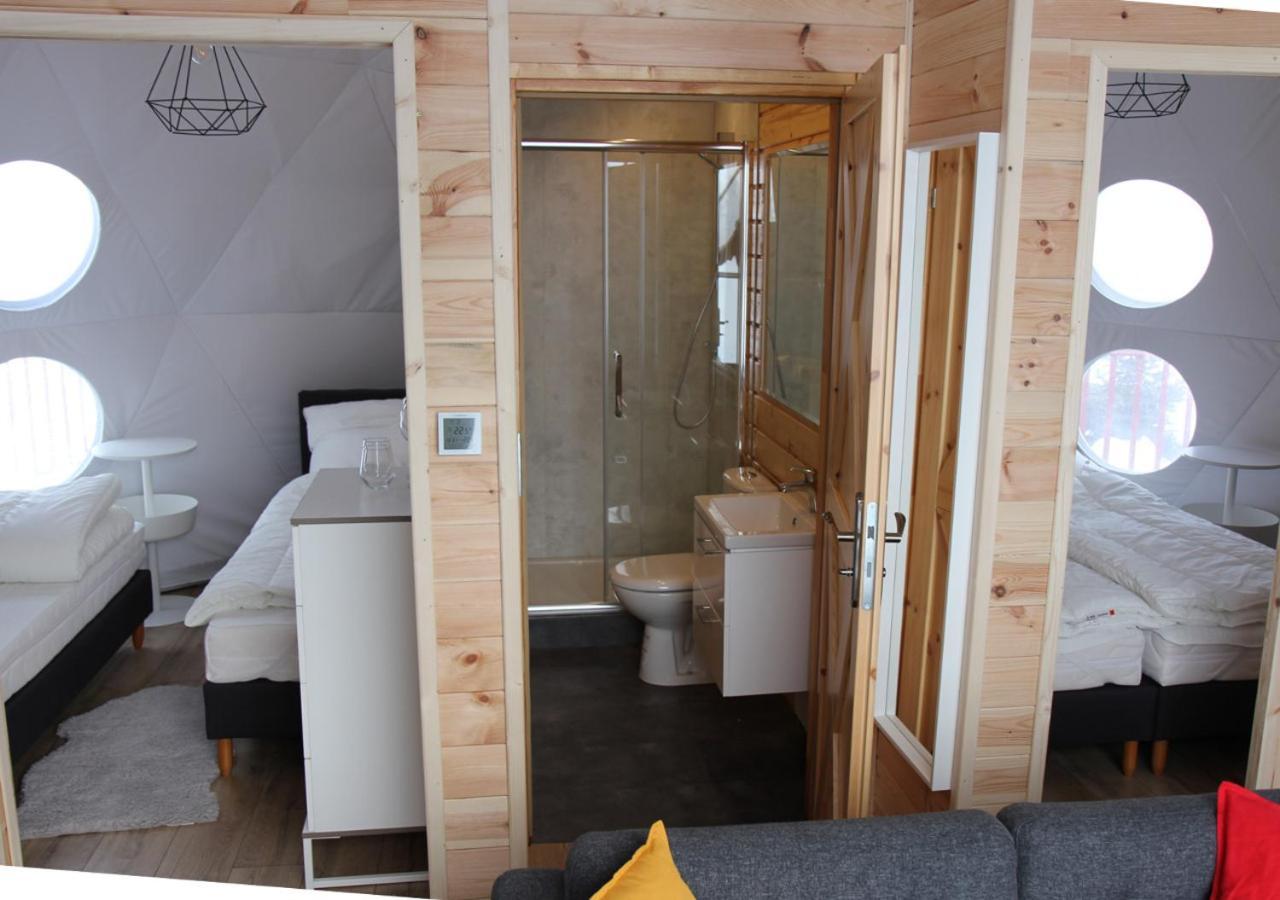Glamping Gliczarow Klapnioki Bed & Breakfast Lesnica  Exterior photo