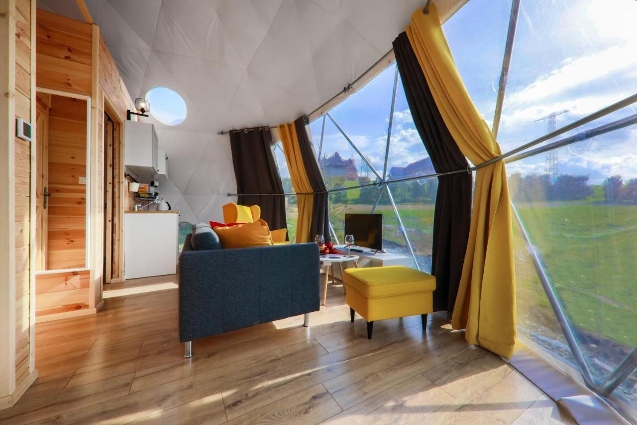 Glamping Gliczarow Klapnioki Bed & Breakfast Lesnica  Exterior photo