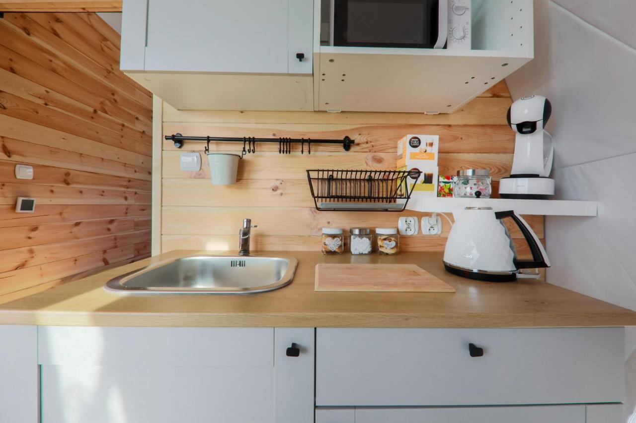 Glamping Gliczarow Klapnioki Bed & Breakfast Lesnica  Exterior photo