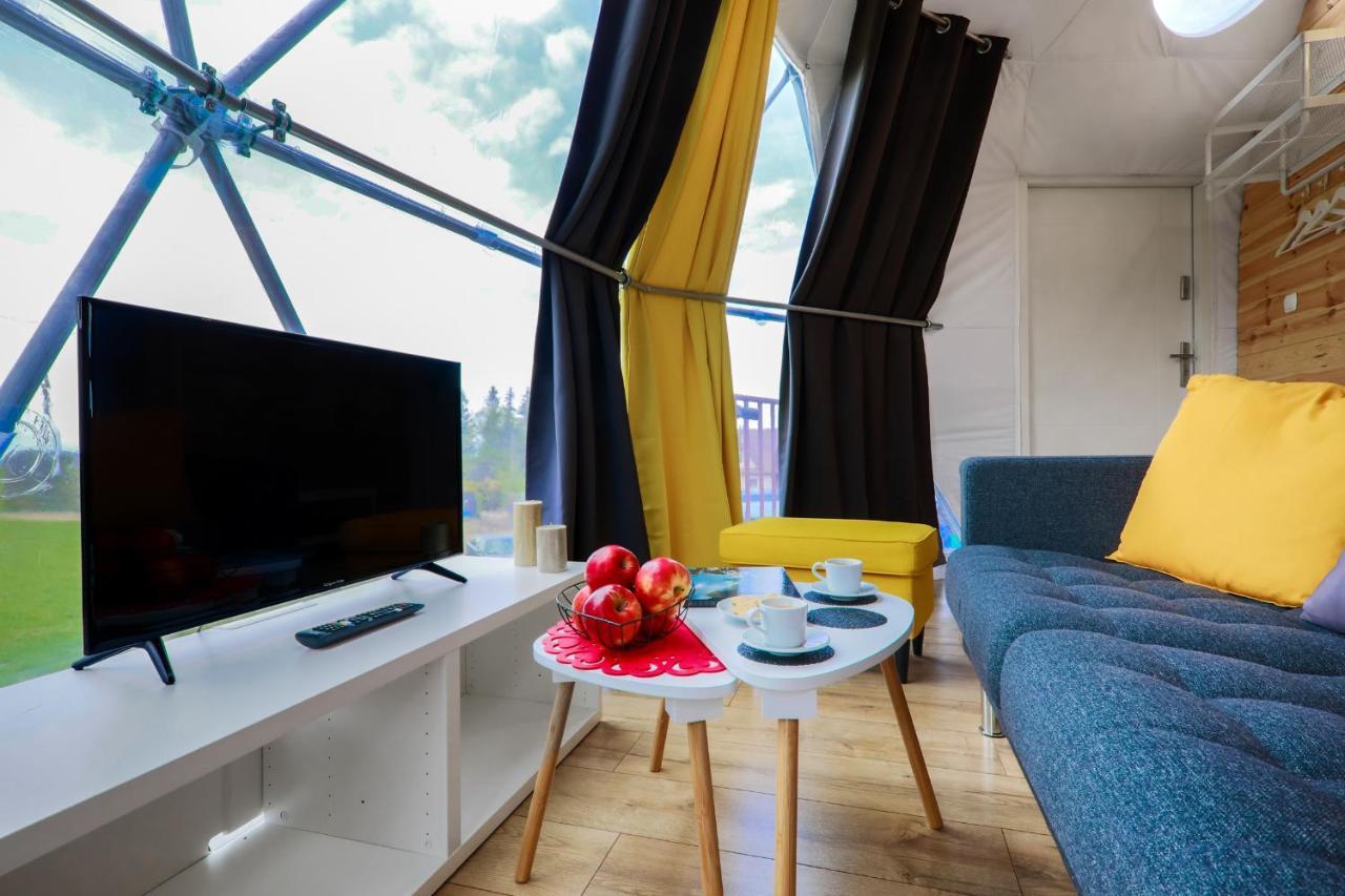 Glamping Gliczarow Klapnioki Bed & Breakfast Lesnica  Exterior photo