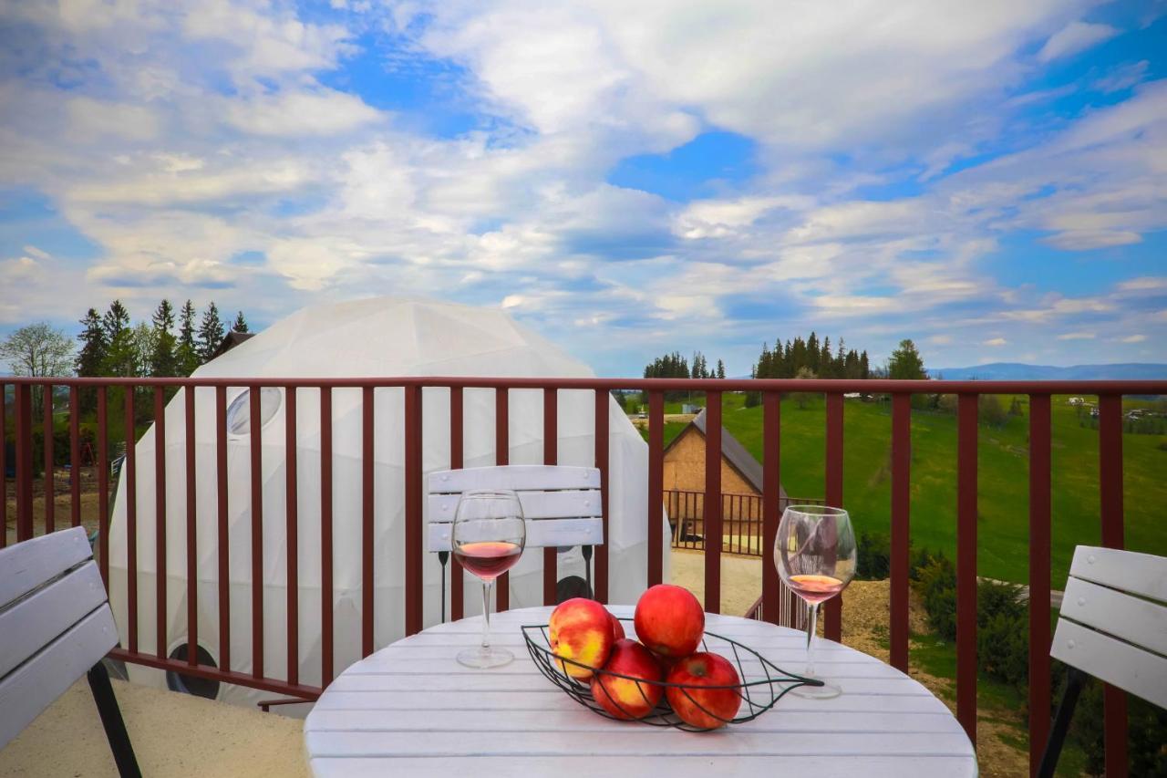 Glamping Gliczarow Klapnioki Bed & Breakfast Lesnica  Exterior photo