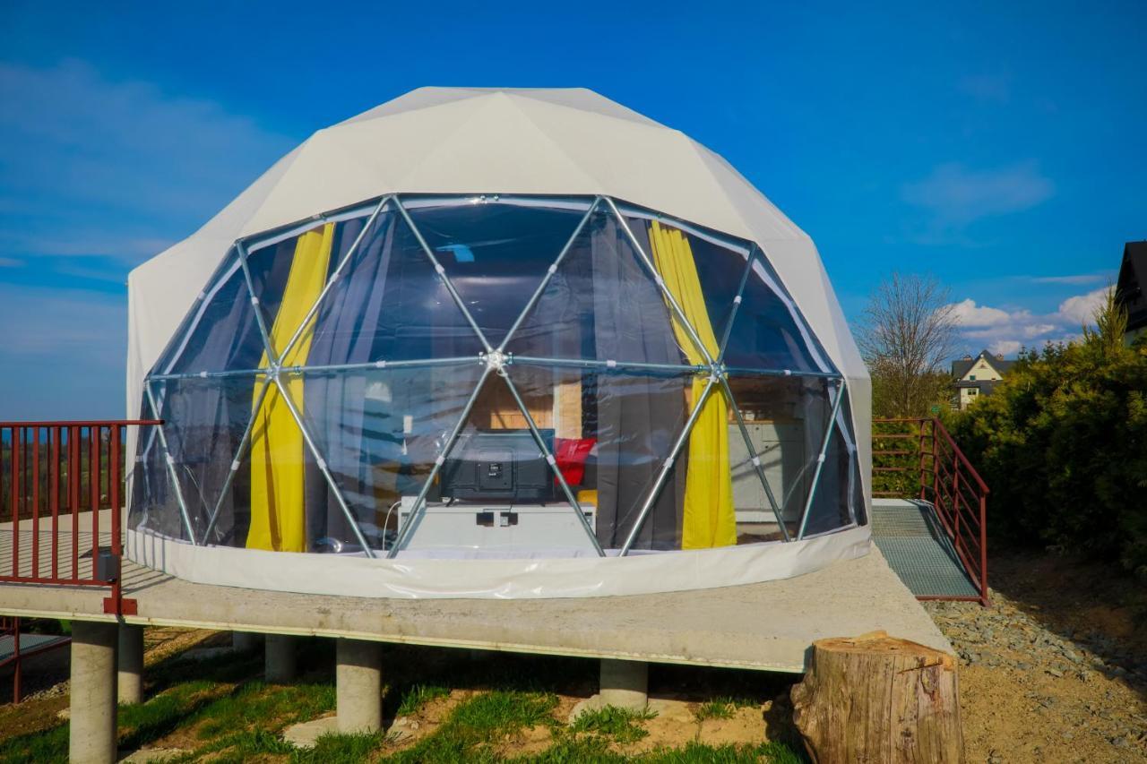 Glamping Gliczarow Klapnioki Bed & Breakfast Lesnica  Exterior photo