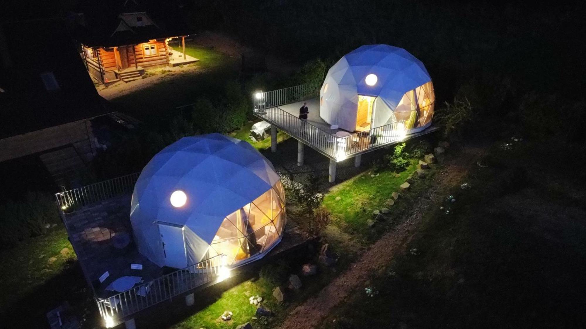 Glamping Gliczarow Klapnioki Bed & Breakfast Lesnica  Exterior photo