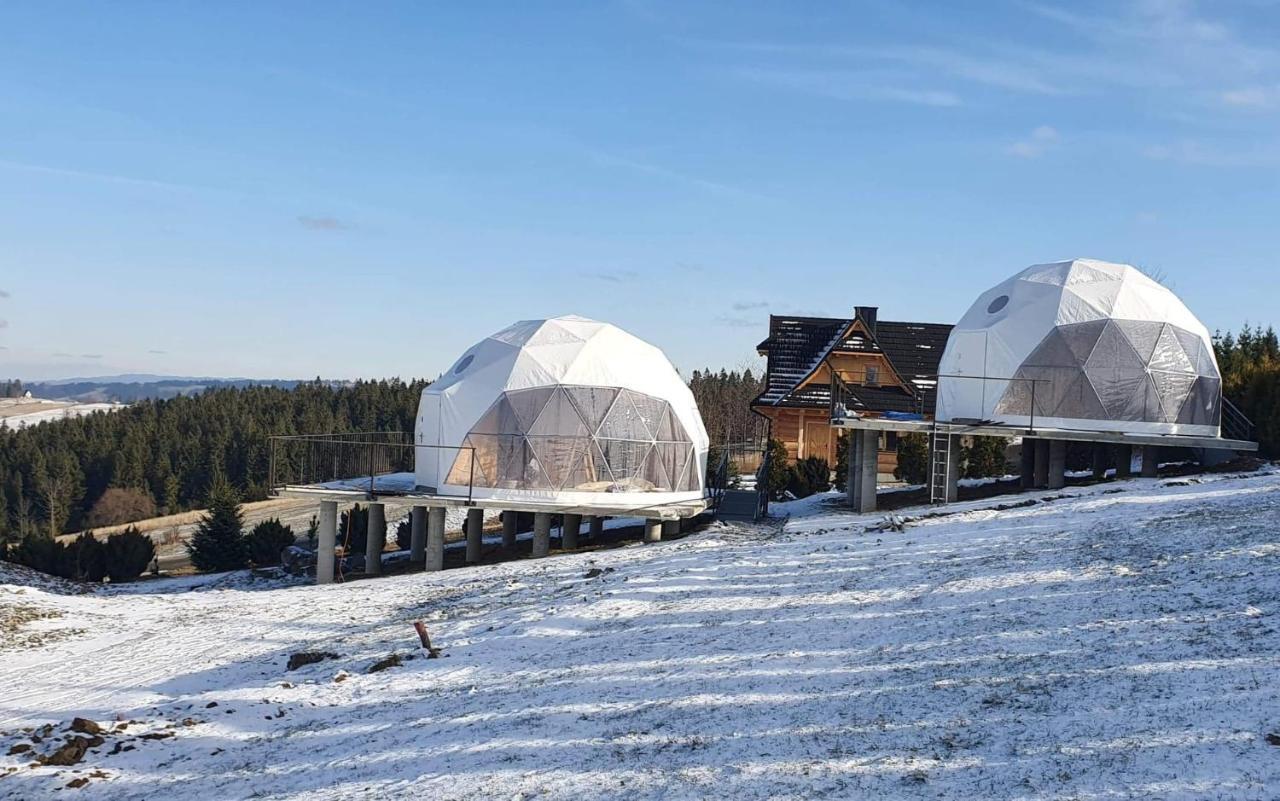 Glamping Gliczarow Klapnioki Bed & Breakfast Lesnica  Exterior photo